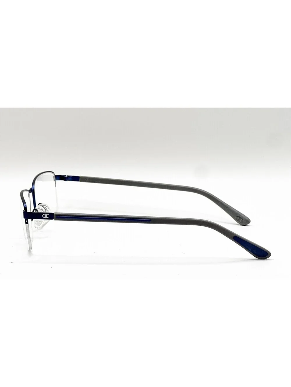 Champion GO C03 Matte Navy Rectangle Authentic Eyeglass Frames 55-19-140